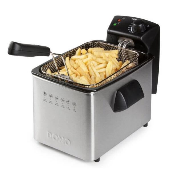 Buy with crypto Domo fryer - 4L - 3000W - do465fr-3