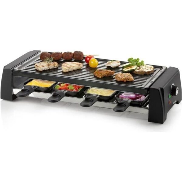 Buy with crypto DOMO DO9189G Raclette appliance 8 persons - Black-1