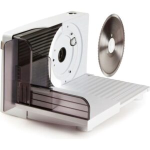 Buy with crypto Domo slicer - Diameter 17cm - Cutting 1 to 15 mm - 120W adjustment-1