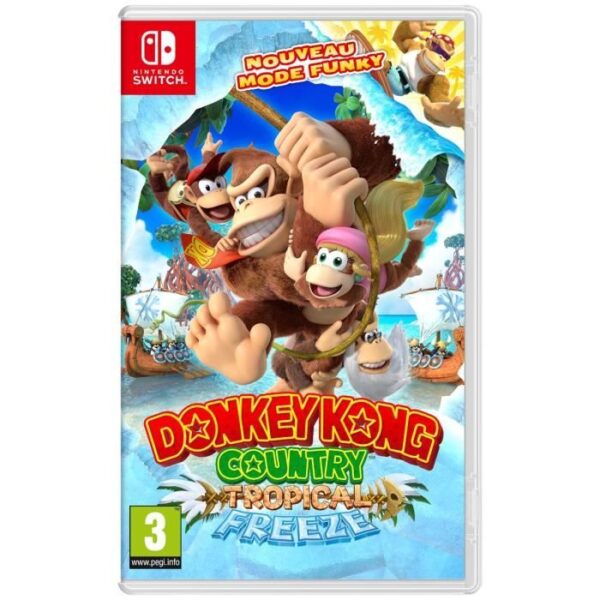 Buy with crypto Donkey Kong Country : Tropical Freeze Jeu switch-1