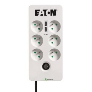 Buy with crypto EATON Surge Suppressor / Protector - Protection Box - 6 x FR - 2.50 kVA - 230 V AC Input-1