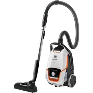 Buy with crypto Electrolux euoc93iw - Shark vacuum cleaner with bag - Silent 66dB - XL 5L capacity - Ray 12m - 3N1 accessory - White-1