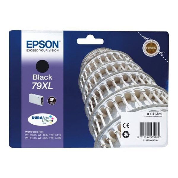 Buy with crypto Epson 79XL Pisa Tower Ink Cartridge Black-1