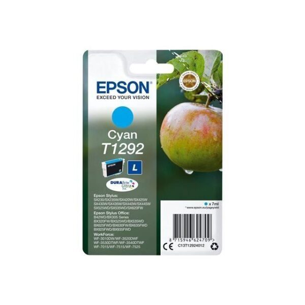 Buy with crypto EPSON T1292 Cartridge - Apple - Cyan-1