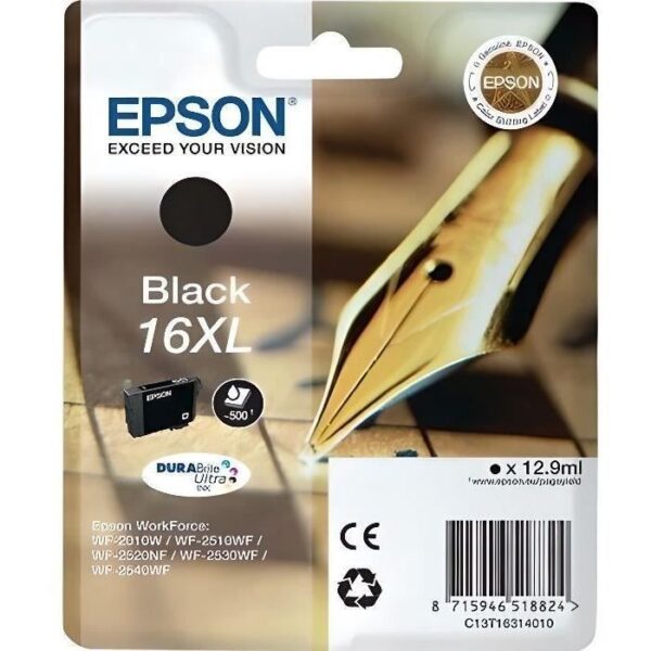 Buy with crypto EPSON 16XL Cartridge - Black - 12.9ml - 500 pages-1