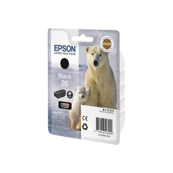 Buy with crypto EPSON T2601 Cartridge - Polar Bear - Black-1