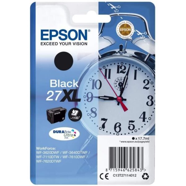 Buy with crypto EPSON Pack of 1 Cartridge 27XL - Black - High Capacity 17.7ml-2