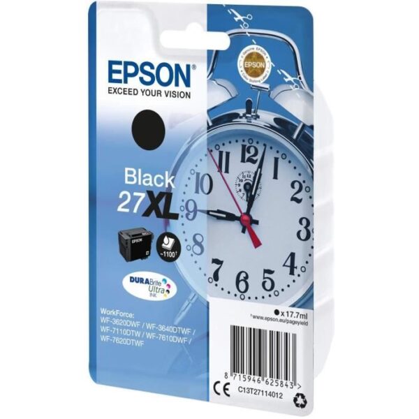 Buy with crypto EPSON Pack of 1 Cartridge 27XL - Black - High Capacity 17.7ml-3