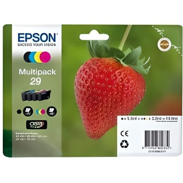Buy with crypto EPSON Multipack Strawberry Cartridge - Black