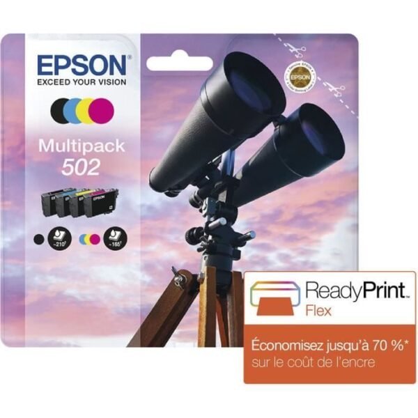Buy with crypto EPSON Multipack Twin Cartridges - NCMJ 502-4