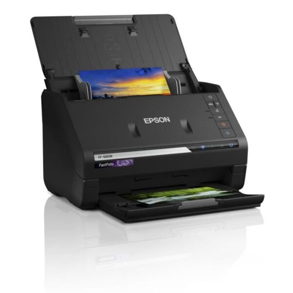 Buy with crypto EPSON Scanner FastFoto FF-680W 600 x-2