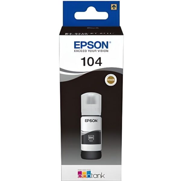 Buy with crypto EPSON Epson EcoTank 104 Ink Refill Kit - Black - Inkjet - 4500 Pages - 1 Unit (s)-1