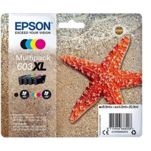 Buy with crypto EPSON 603XL Ink Multipack 4-color Ink Cartridge - Black