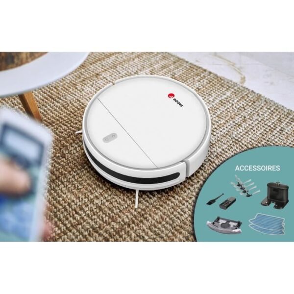 Buy with crypto FAGOR FG028 Wifi Robot Vacuum Cleaner - 3 in 1: Sweeps