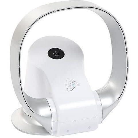 Buy with crypto Silent -Air Ring - Fan to install without pale 26W very silent white and silver-2
