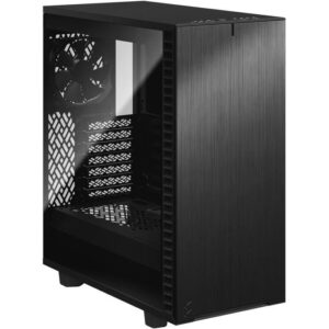 Buy with crypto Fractal Design Define 7 Compact PC Case - Tinted Tempered Glass Panel - Black-1