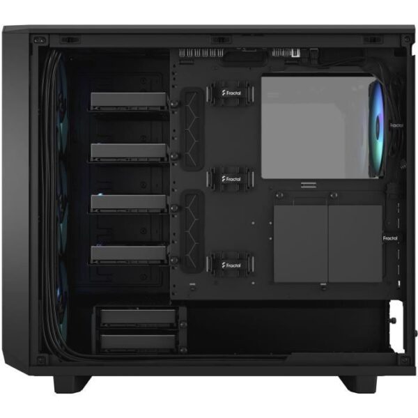 Buy with crypto Fractal Design - Meshify 2 RGB Black TG Light Tint - PC - Black (FD -MES2A -06)-5