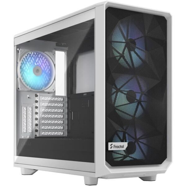 Buy with crypto Fractal Design - Meshify 2 RGB White TG Clear Tint - PC - White Box (FD -C -MES2A -08)-1