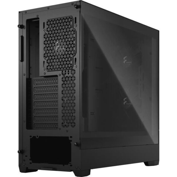 Buy with crypto PC Case - FRACTAL DESIGN - Pop Air Black TG - Black (FD-C-POA1A-02)-5