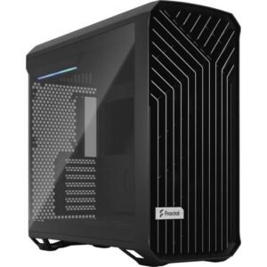 Buy with crypto PC case - FRACTAL DESIGN - Torrent Black TG Light Tint - SSI-CEB - Optimized air flow 5 fans (FD-C-TOR1A-01)-1
