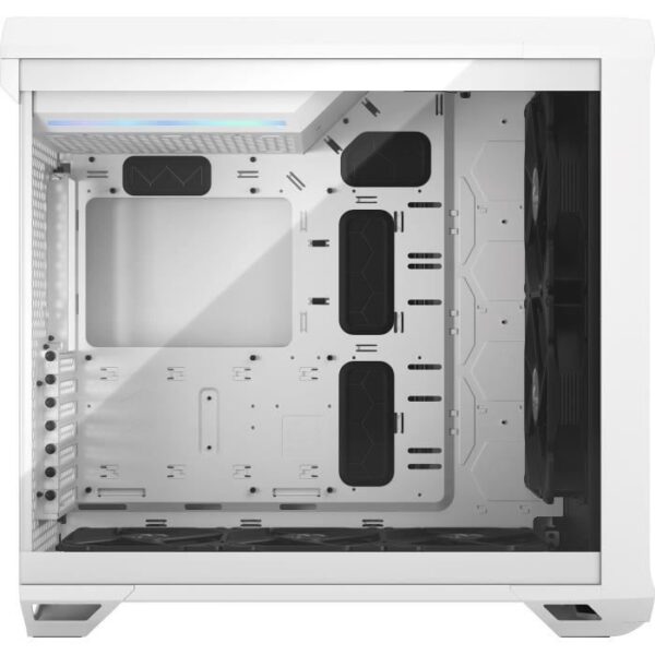 Buy with crypto PC case - FRACTAL DESIGN - Torrent White TG Clear Tint - SSI-CEB - Optimized air flow with 5 fans included - (FD-C-TOR1A-03)-3