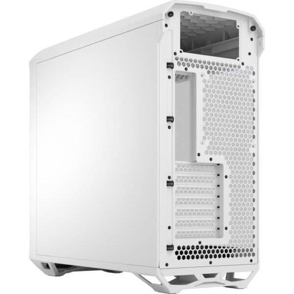 Buy with crypto PC case - FRACTAL DESIGN - Torrent White TG Clear Tint - SSI-CEB - Optimized air flow with 5 fans included - (FD-C-TOR1A-03)-4