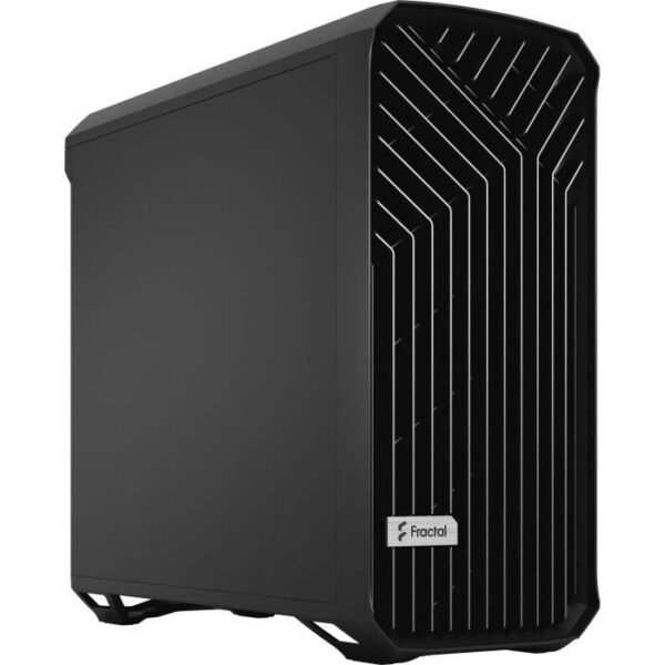 Buy with crypto PC case - FRACTAL DESIGN - Torrent Black Solid - SSI-CEB - Optimized air flow with 5 fans included (FD-C-TOR1A-05)-1