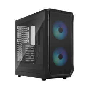 Buy with crypto Fractal Design Focus 2 RGB Black TG Clear PC case-1