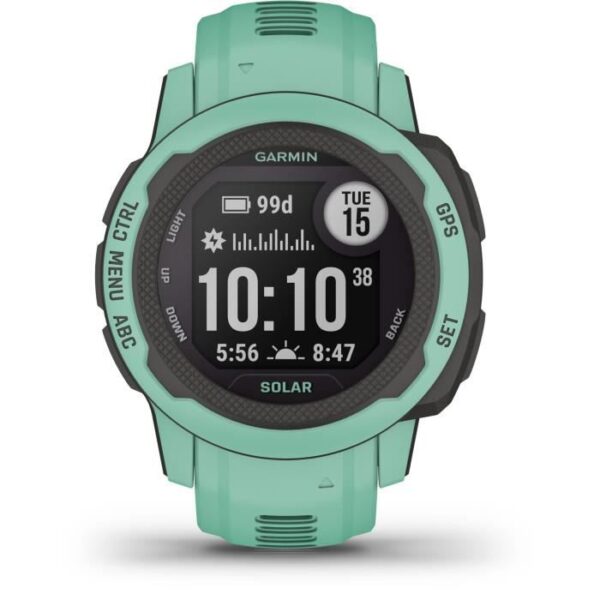 Buy with crypto GARMIN - Connected watch - Instinct 2S - Solar Water green-2