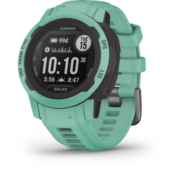 Buy with crypto GARMIN - Connected watch - Instinct 2S - Solar Water green-1