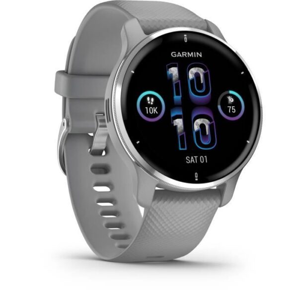 Buy with crypto GARMIN Venu 2 Plus - Connected sports watch - Gray Silver-1