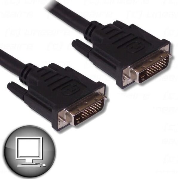 Buy with crypto DVI-D Dual Link Male / Male 2m Cord-1