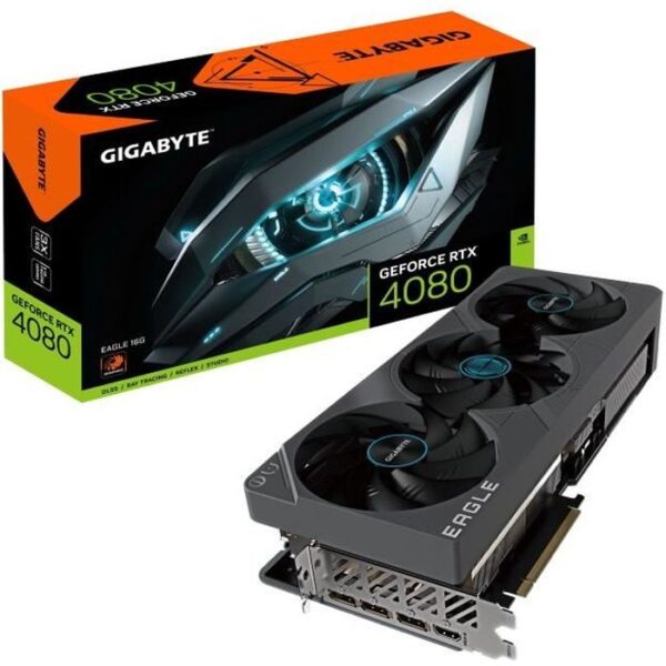 Buy with crypto Gigabyte GeForce RTX 4080 Eagle OC 16GB graphics card-1