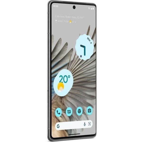 Buy with crypto Google Pixel 7 - 128 GB - White-4