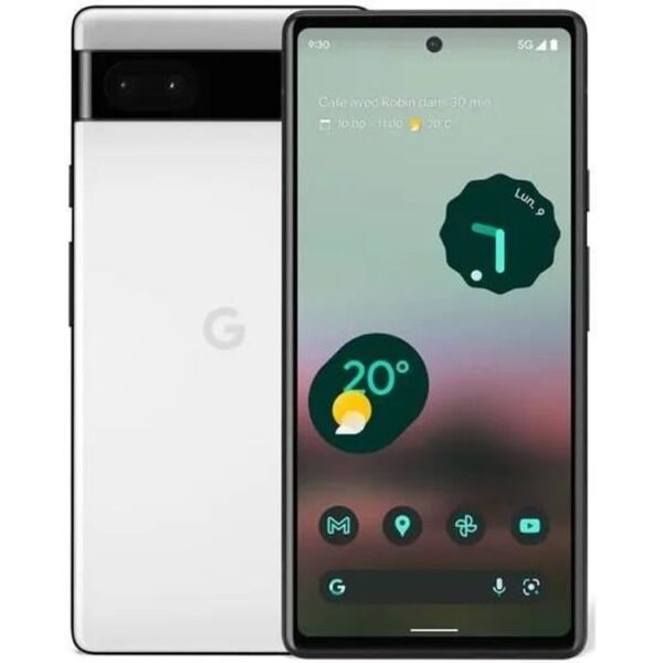 Buy with crypto Google Pixel 6a Chalk - 128 GB-1