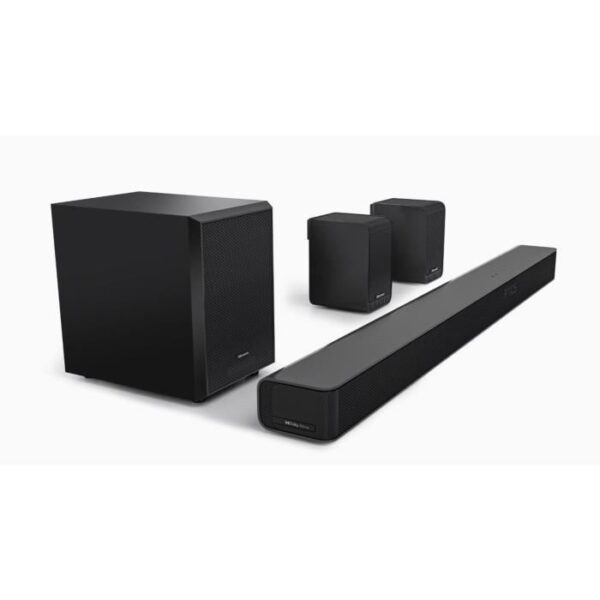 Buy with crypto HISENSE AX5100G - Sound bar 5.1 - Bluetooth - Dolby Atmos - Wireless bass box - 7 speakers - 340W - Black-2