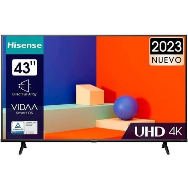 Buy with crypto Hisense 43a6k - LED TV 43 (108cm) - UHD 4K - Dolby Vision - Smart TV - 3 x HDMI-2