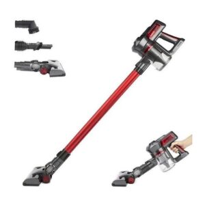 Buy with crypto H.Koenig UP600 - Broom vacuum - Autonomy: 35 min - 22.2 V - 2 speeds - Power 120W - 3 Accessories - 0.8L-1