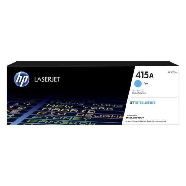 Buy with crypto HP Toner cartridge 415A - Cyan - Laser - High yield - 2100 pages-1