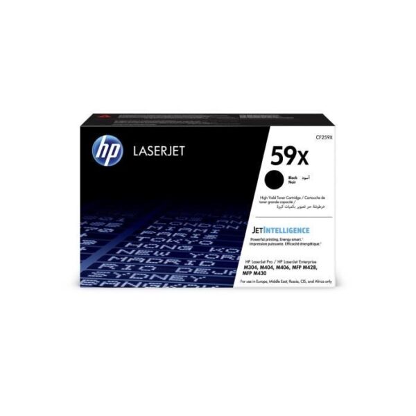 Buy with crypto HP 59X Toner Cartridge - Black - Laser - High Yield - 10