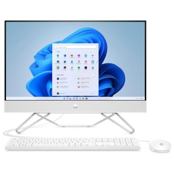 Buy with crypto Office PC HP All in One 24 -CB0115NF - 23.8FHD - Intel Pentium J5040 - RAM 8GB - Storage 512GB SSD - Windows 11 + keyboard mouse-1