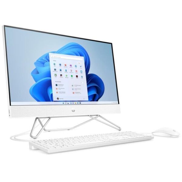 Buy with crypto Office PC HP All in One 24 -CB0115NF - 23.8FHD - Intel Pentium J5040 - RAM 8GB - Storage 512GB SSD - Windows 11 + keyboard mouse-2