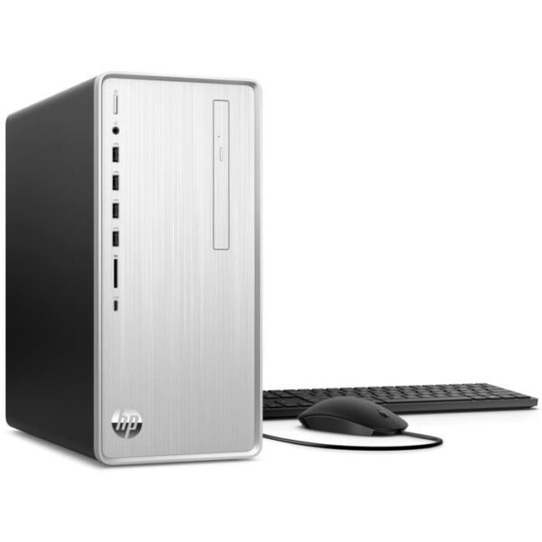 Buy with crypto Office PC HP Pavilion TP01-2220NF - AMD Ryzen 5-5600g - RAM 8GB - Storage 512GB SSD - Windows 11 + keyboard and wired mouse-2