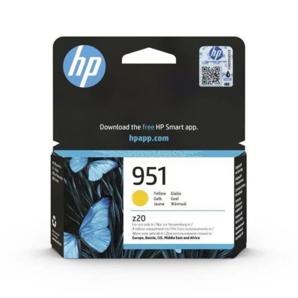 Buy with crypto HP 951 Authentic yellow ink cartridge (CN052AE)-1