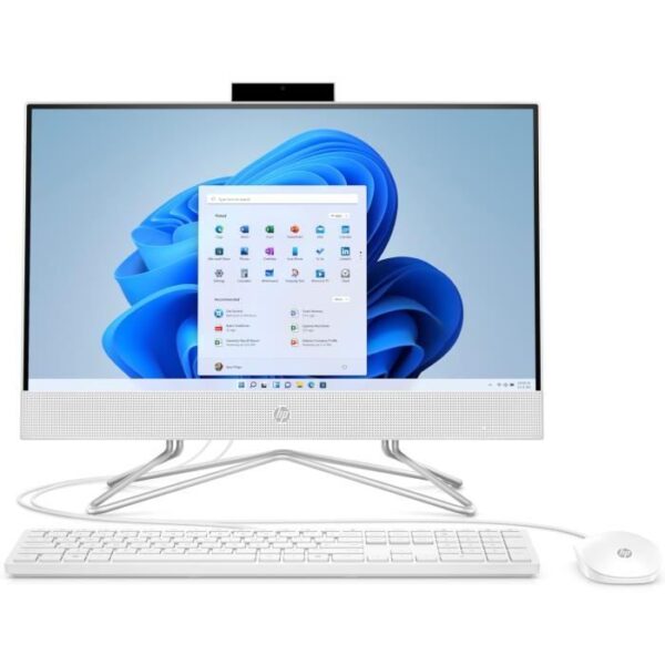 Buy with crypto Office PC HP All -in -In 22 -DD0157NF - 21.5FHD - Intel Celeron J4025 - RAM 8GB DDR4 - 512GB SSD - Windows 11 + Keyboard and Mouse-1