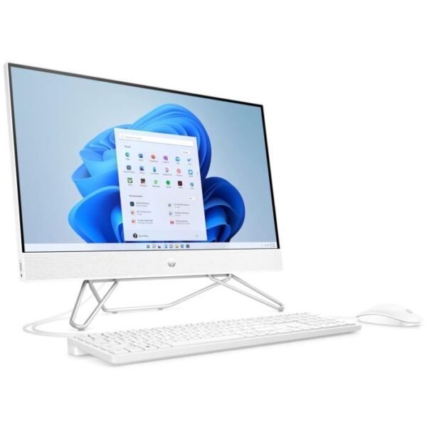 Buy with crypto Office PC HP All -in -In 24 -CB0151NF -23.8FHD - AMD Ryzen 5 5500U - RAM 8GB DDR4 - 512GB SSD - Windows 11 + keyboard and mouse-2