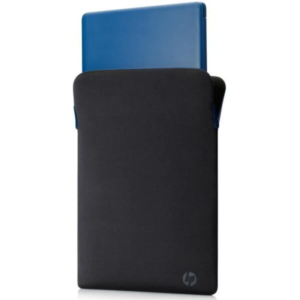 Buy with crypto HP 15.6 Reversible Protective Sleeve for Laptop - Blue-2