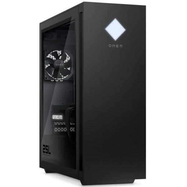 Buy with crypto Gaming office pc Omen by hp 25l GT15-0563NF - Core i7-12700F - RAM 16GB DDR4 - 512GB SSD - GeForce RTX 4070 TI 12GB - FREEDOS-2