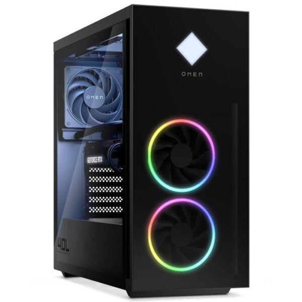 Buy with crypto Gaming office pc Omen by HP 40L GT21-1007NF - Intel Core i9-13900k - RAM 32GB - 1TO SSD - GeForce RTX 4090 24GB - Windows 11-2