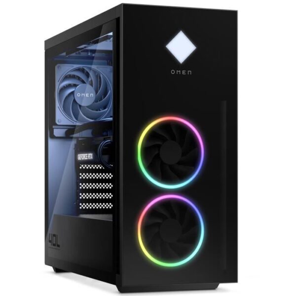 Buy with crypto Gaming office pc Omen by HP 40L GT21-1033NF- Intel Core i7-13700K - RAM 32GB - 1TO SSD - GeForce RTX 4080 16GB - Windows 11-2